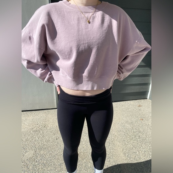 Cropped crewneck - Picture 4 of 4